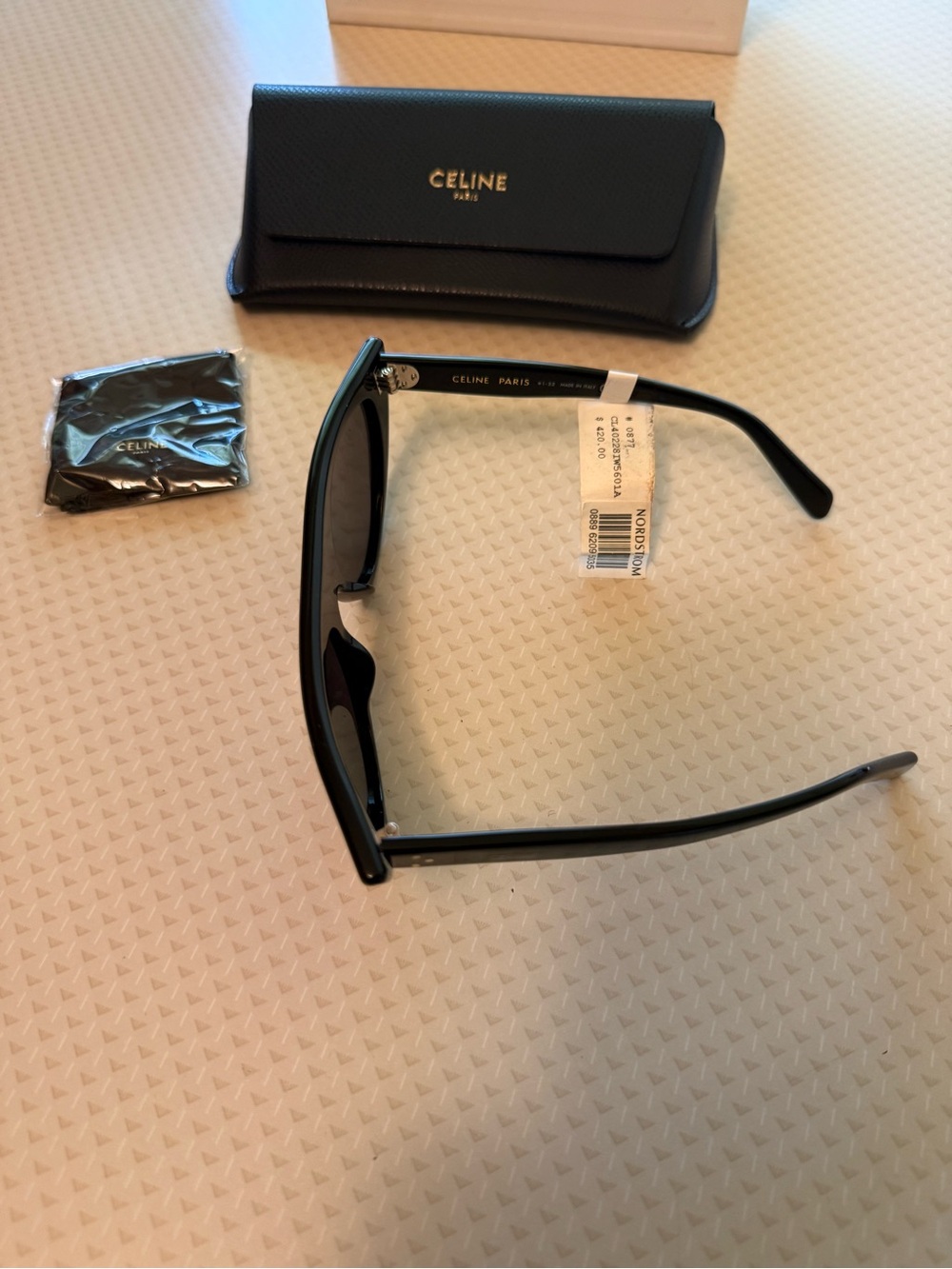 Celine Paris Brand New Black Sunglasses - Picture 3 of 7